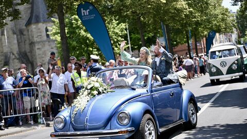 Das Hessentagspaar Vera und Max Dudyka